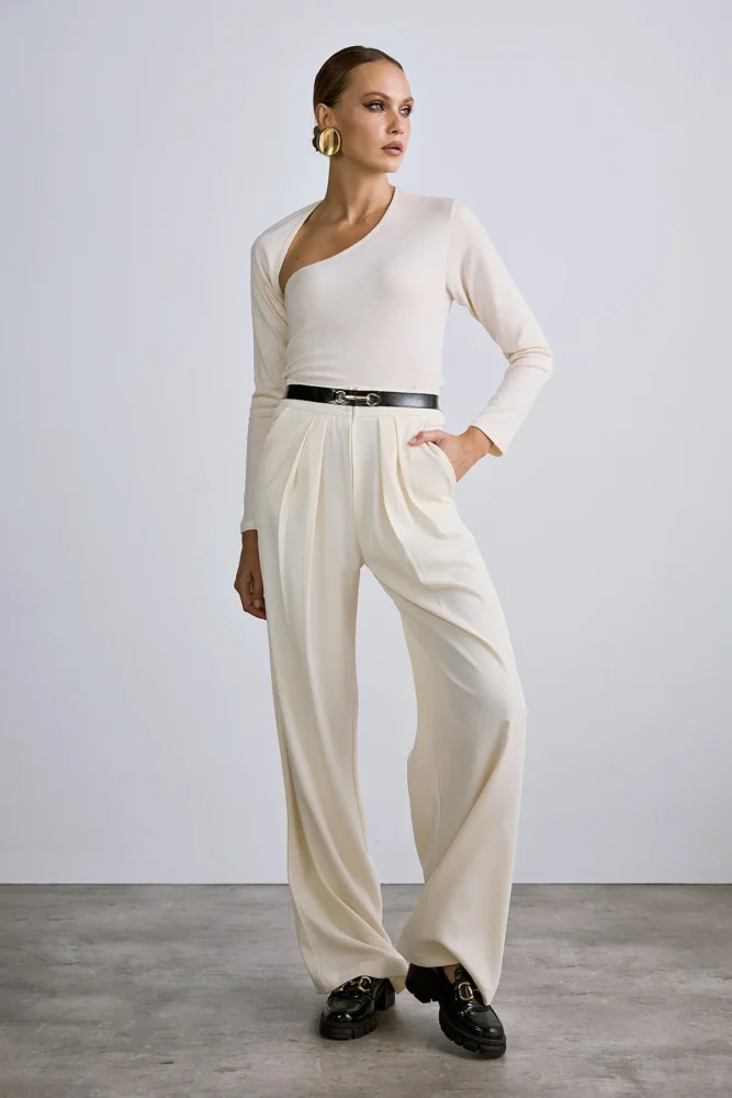 Top Knit MYRTO (Ivory) - Anna Samouka