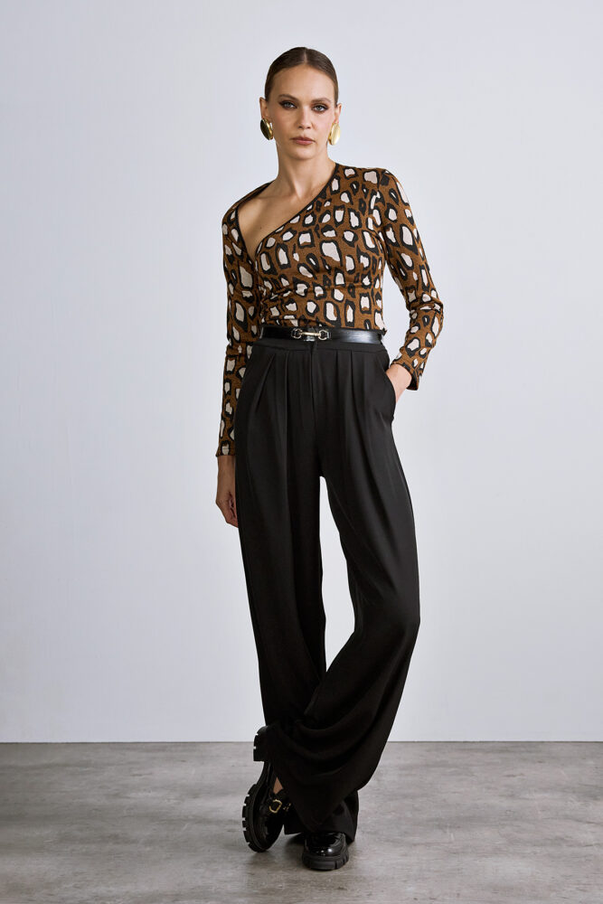 Top Knit MYRTO (Animal) - Anna Samouka