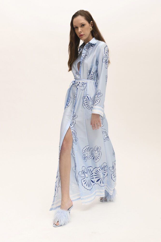 Cindy Dress (Sky Blue) - Twenty29