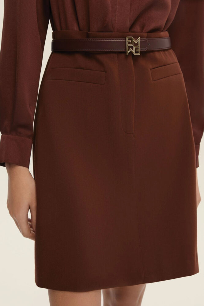 Marotta Reversible Belt (Bordeaux/Beige) - Emme Marella