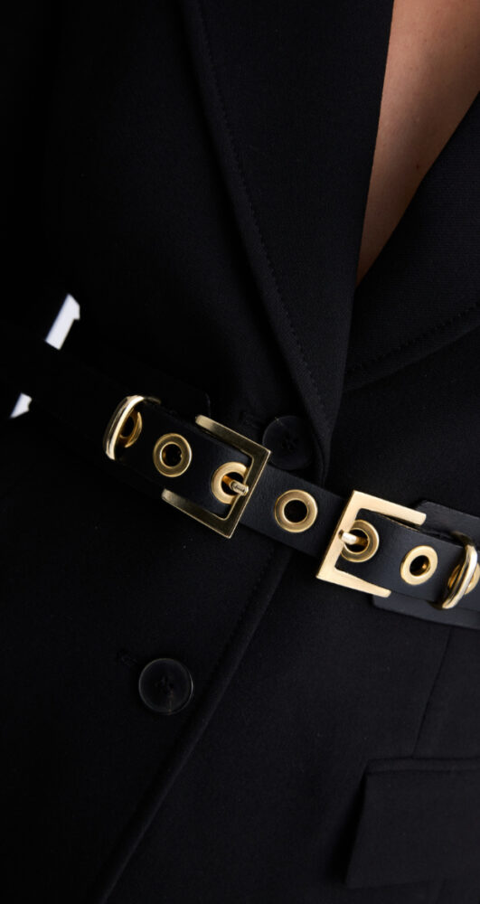 Petit Core μαύρο - Leather Twist