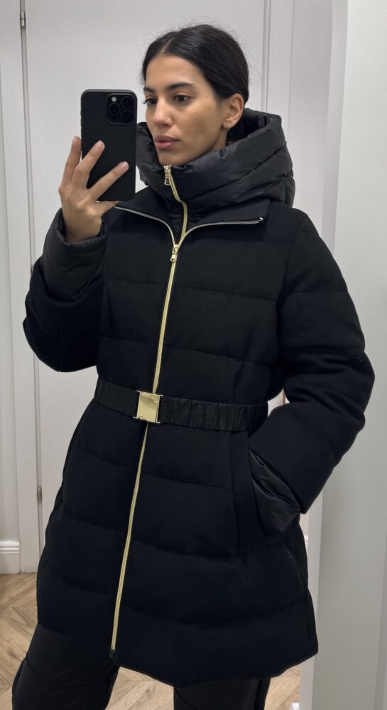 Coccola Winter Jacket (Black) - Emme Marella