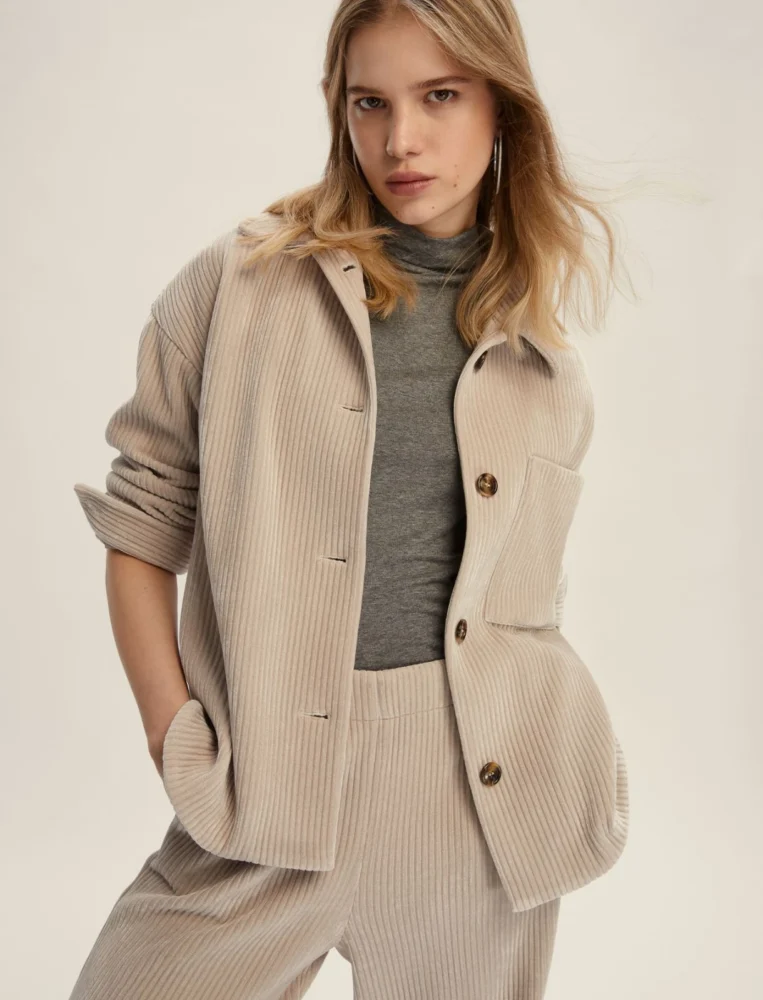 Andy Corduroy Shirt - Emme Marella