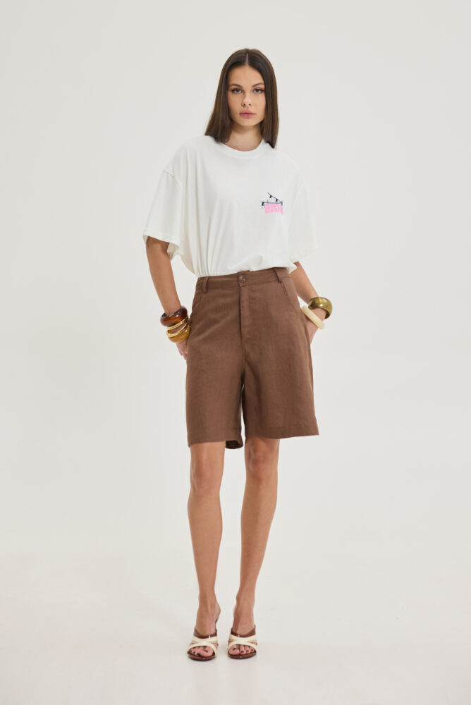 Tommy Shorts (Brown) - Hemithea