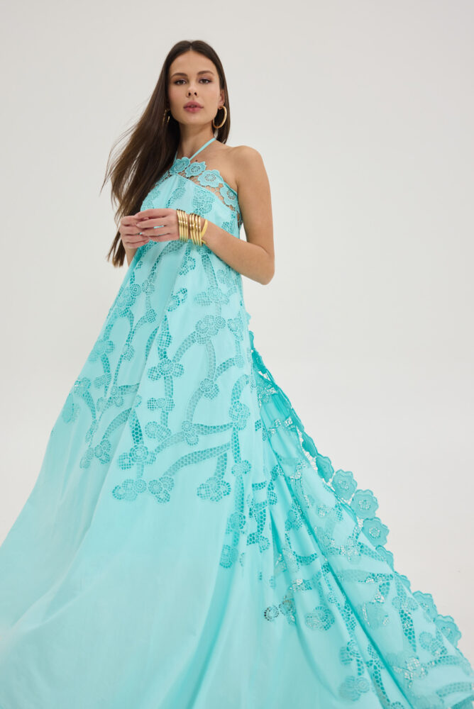 Bloom Dress (Aqua) - Hemithea