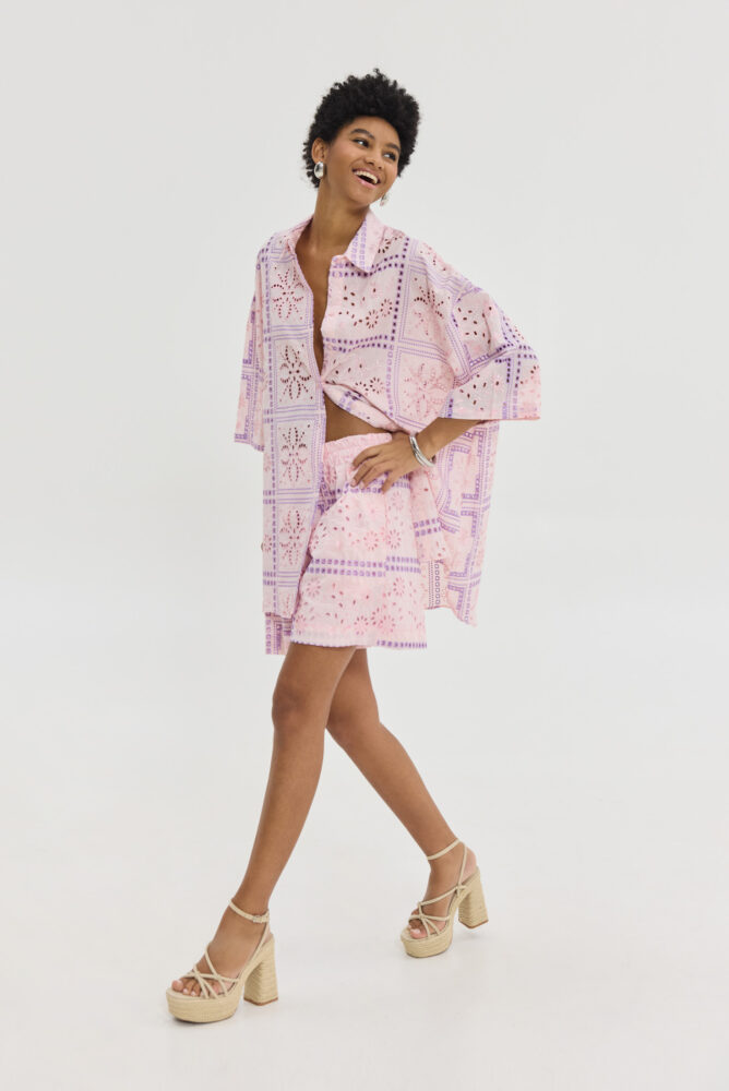 Toulouse Shorts (Pink) - Hemithea