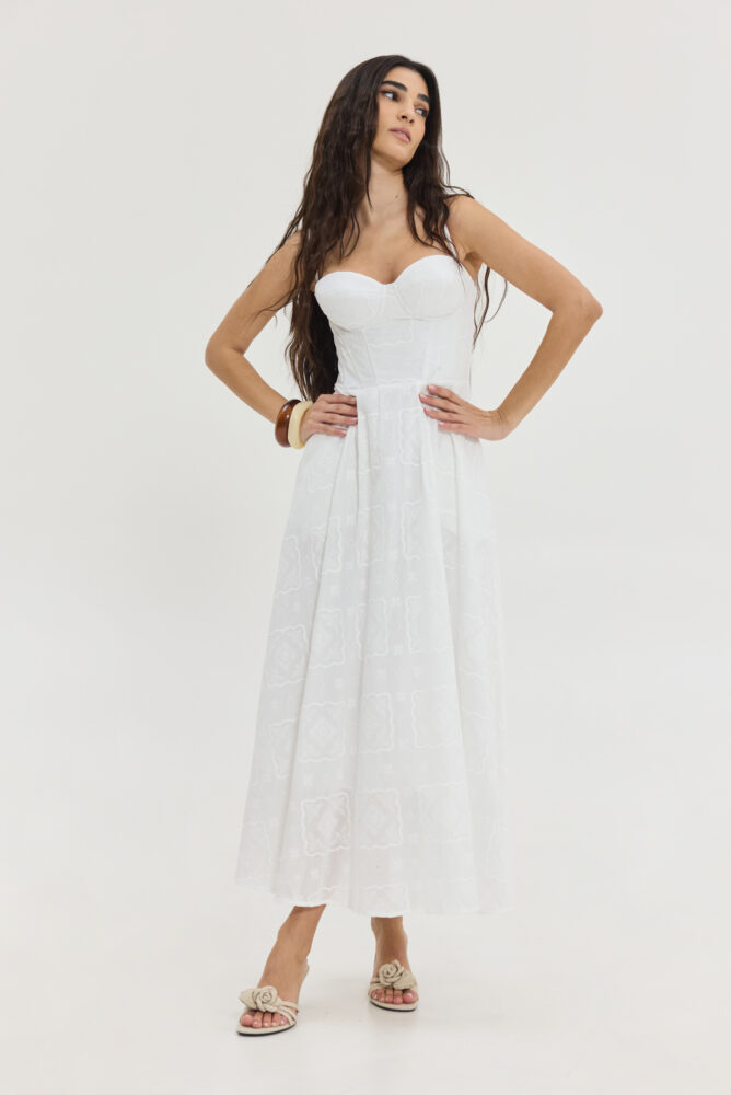 Crystal Dress (White) - Hemithea