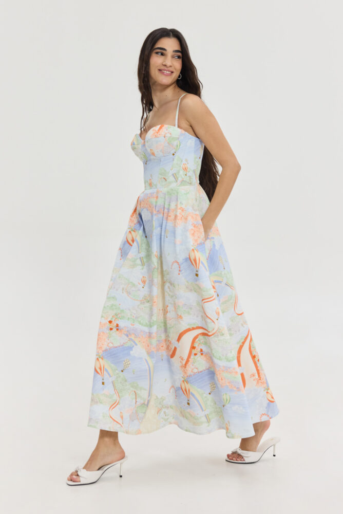 Crystal Dress (Light Blue) - Hemithea