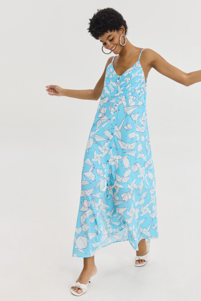 Seattle Dress (Light Blue) - Hemithea