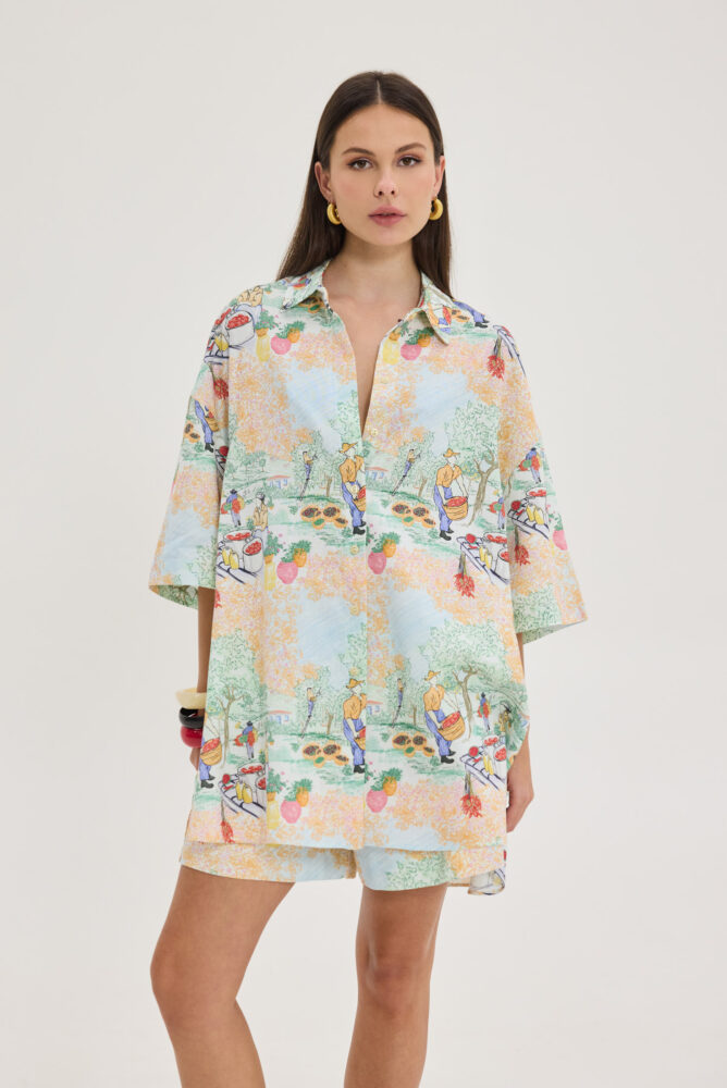 Janna Shirt (Village Stories) - Hemithea