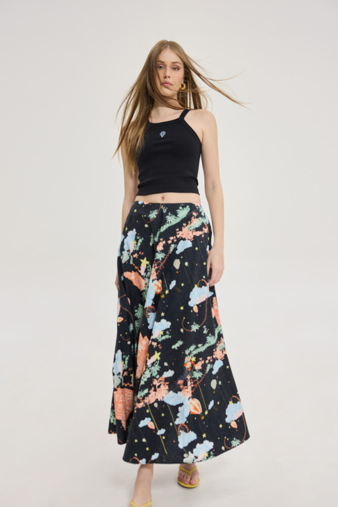 Firefly Skirt (Black) - Hemithea