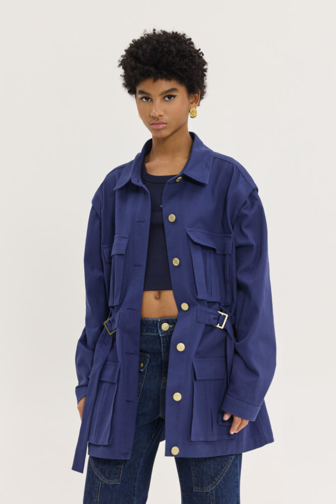 Road Jacket (Dark Blue) - Hemithea