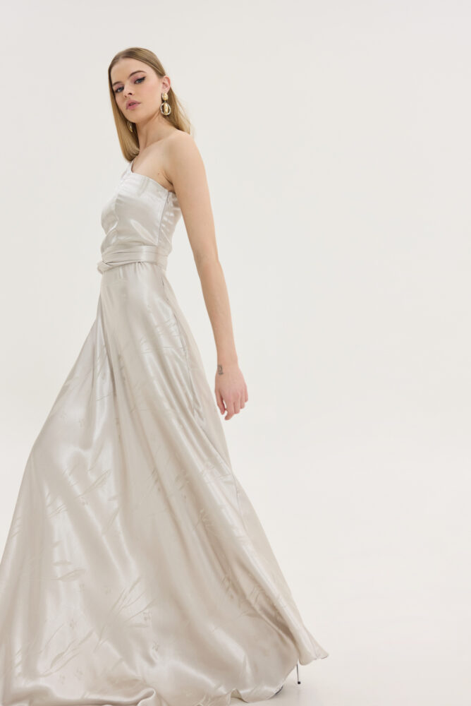 Charls Dress (Silver) - Hemithea