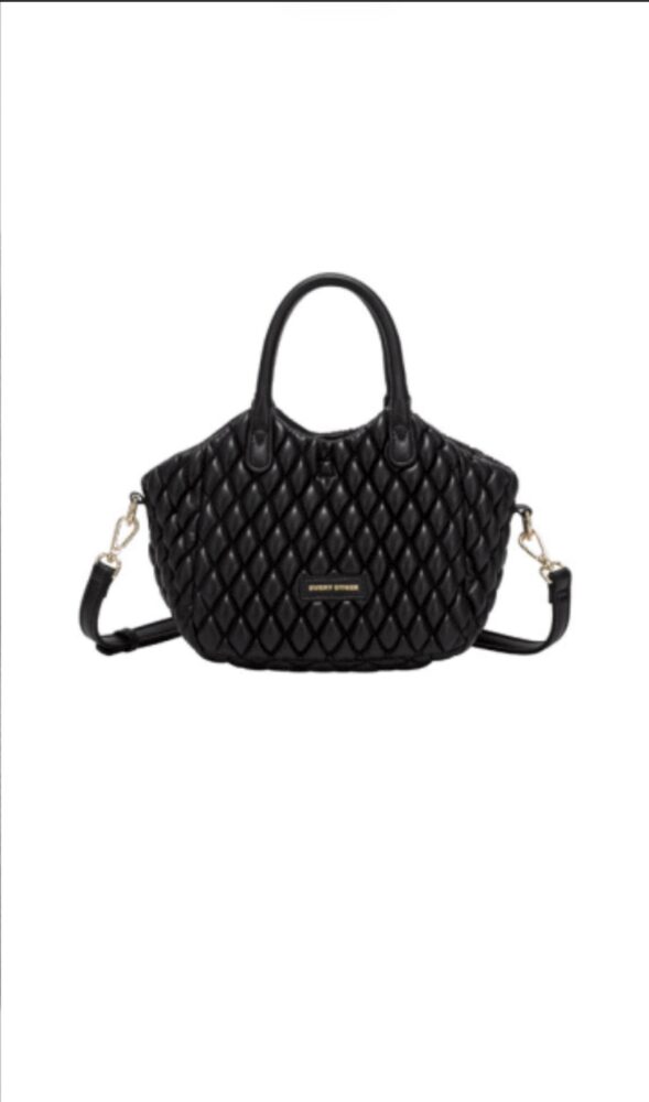 Dima Black Quilted Grab Bag - Every Other