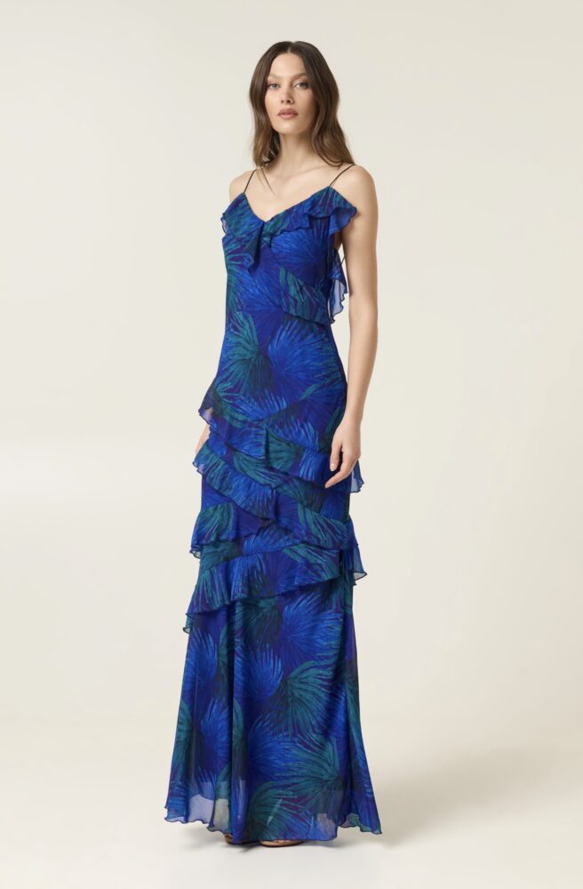 Palmera Maxi Ruffle Dress - Eveleya