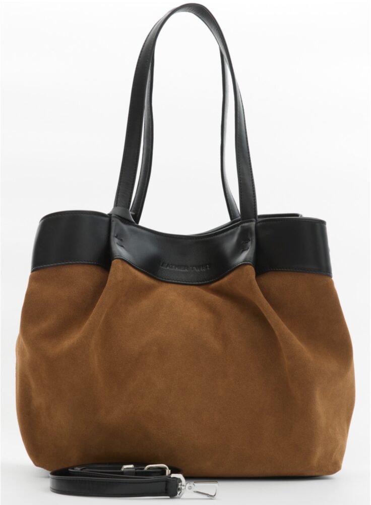 Horizon Large (Tan Suede) - Leather Twist