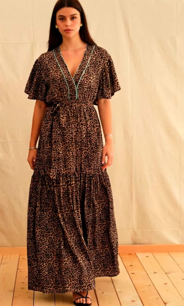 Animal Vintage Dress - Georgina Trikogia
