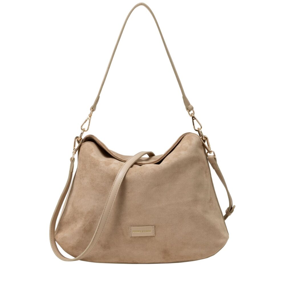 Fold Top Shoulder Bag (Sand) - Every Other