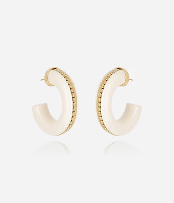 Zakko Ecrú Earrings - Zag Bijoux