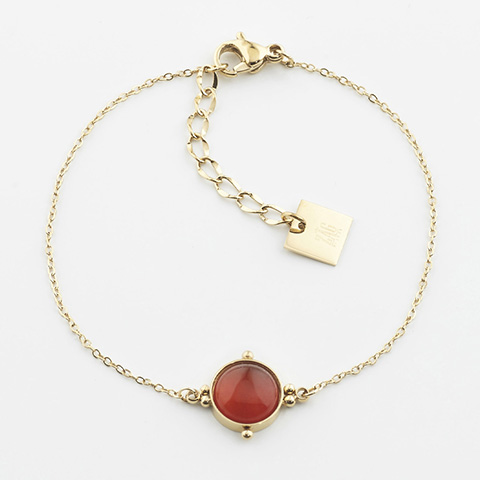 Salomé Red Bracelet - Zag Bijoux