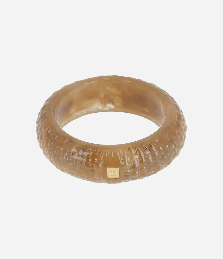 Jonc Porto Beige Cuff - Zag Bijoux