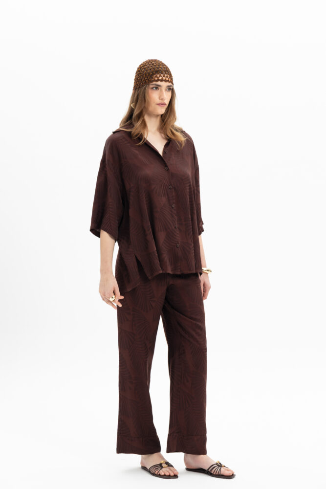 Penelope Brown Shirt - MYT