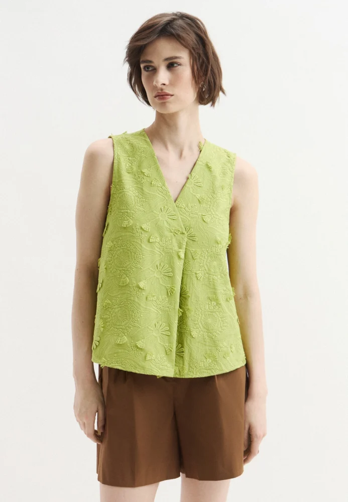 Emmutilita Green Top - Emme Marella
