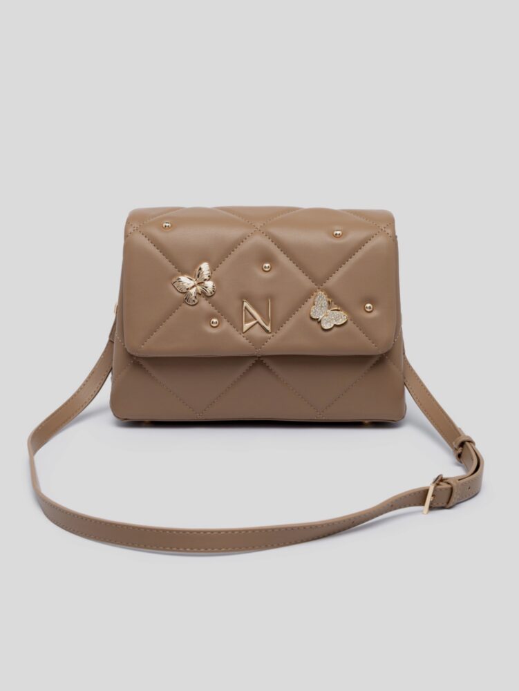 Mariposa Beige Bag - Nolah