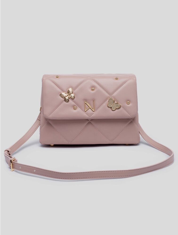Mariposa Pastel Pink Bag - Nolah