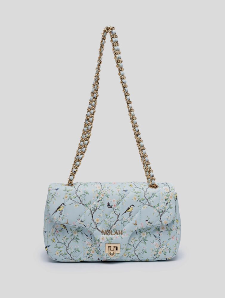 Nostalgia Blue Floral Bag - Nolah