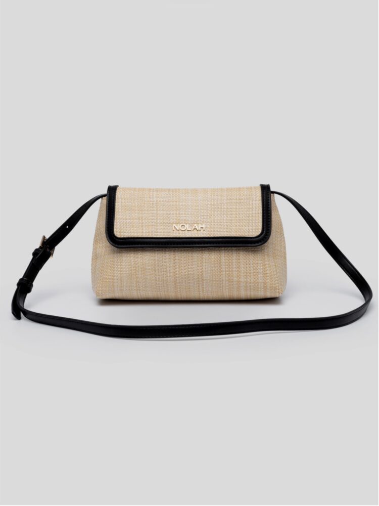 Playa Beige Black Bag - Nolah