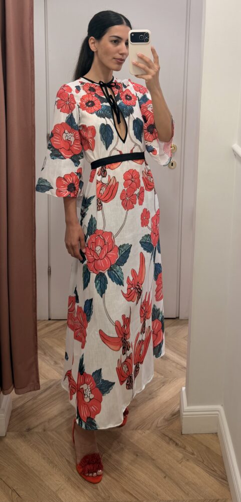 Sunset Botania Long Dress - Eirianna The Brand