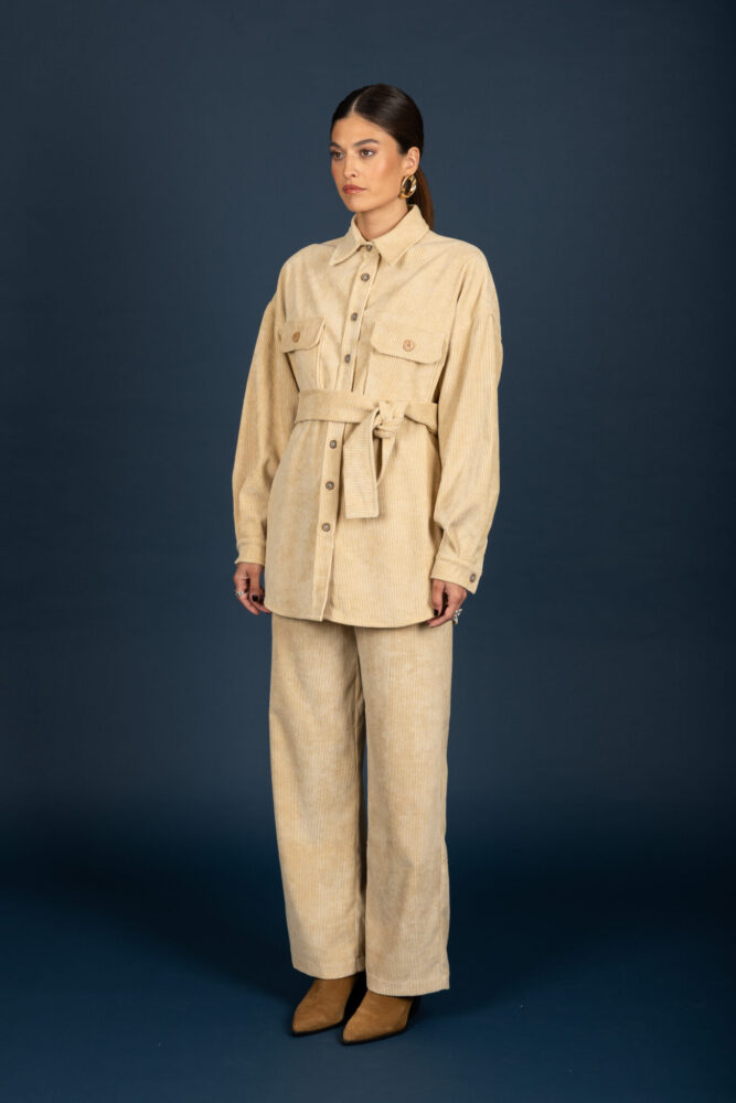 Gwen Oversize Shirt (Butter) - Chaton