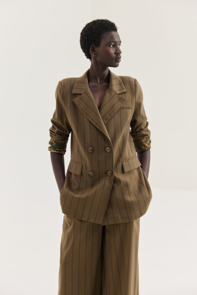 Scotch Blazer (Brown) - Hemithea