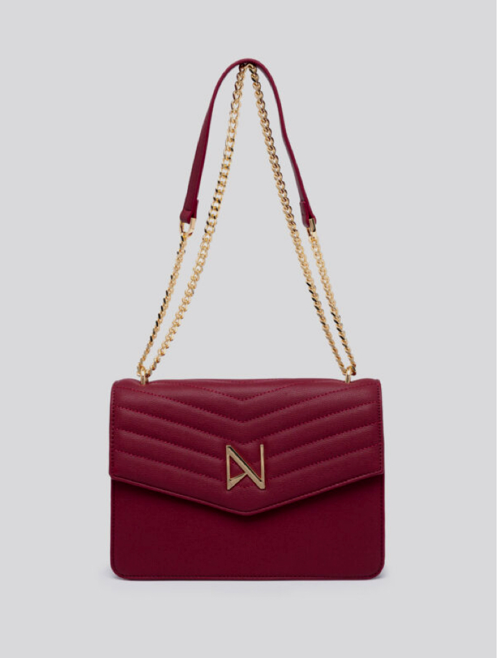 Mia Burgundy Bag - Nolah