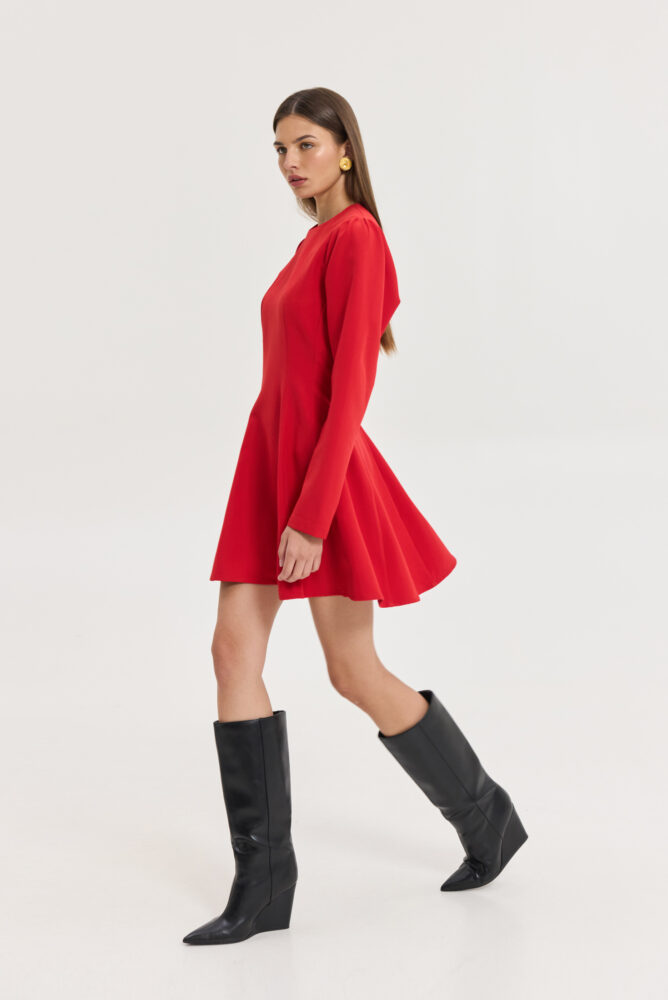 Dorado Dress (Red) - Hemithea