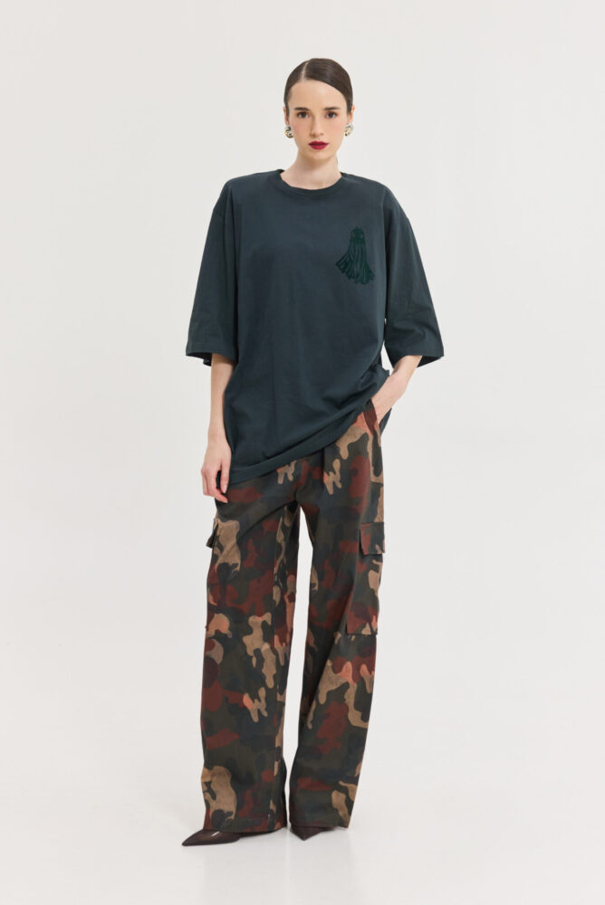 Sahara T-Shirt (Khaki) - Hemithea