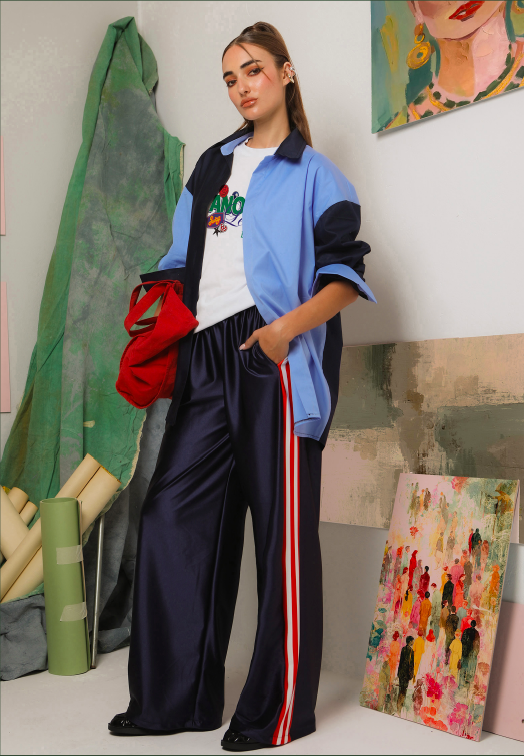 Luna Blue Pants - BeeMe