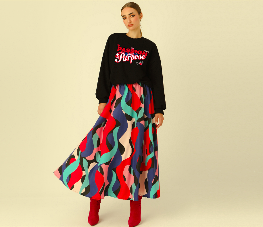 Pearl Colors Skirt - BeeMe