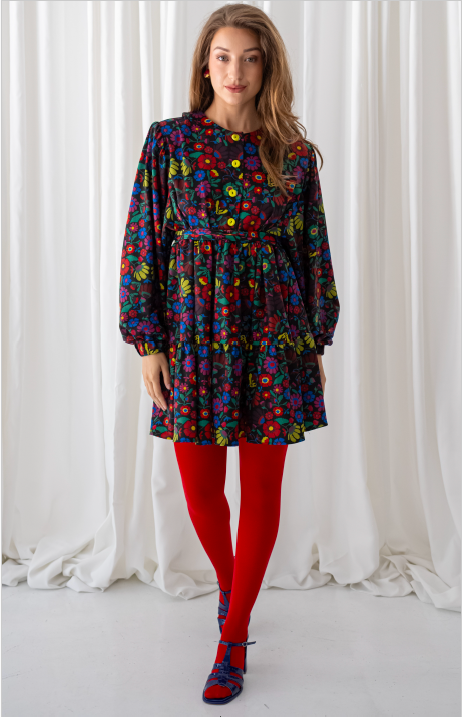 Garden of Love Futter Mini Dress - Georgina Trikogia