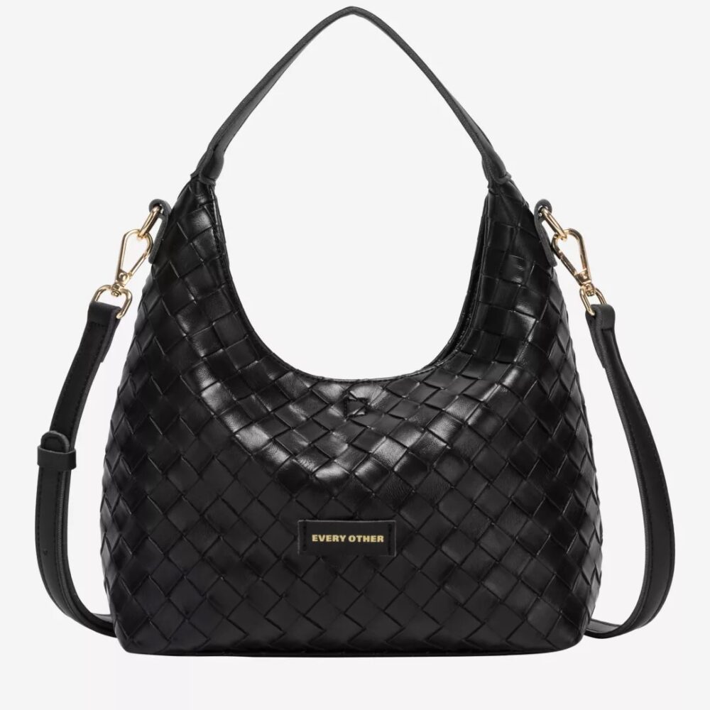 Baski Black Slouch Shoulder Bag - Every Other