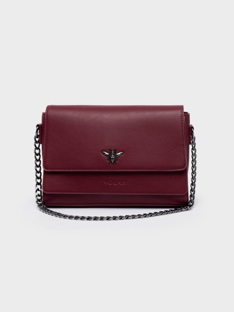 Eva Burgundy Bag - Nolah