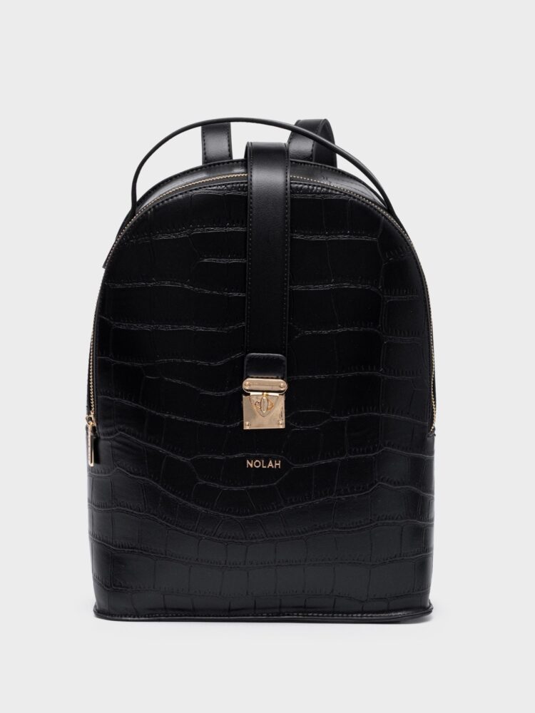 Domino Black Backpack - Nolah
