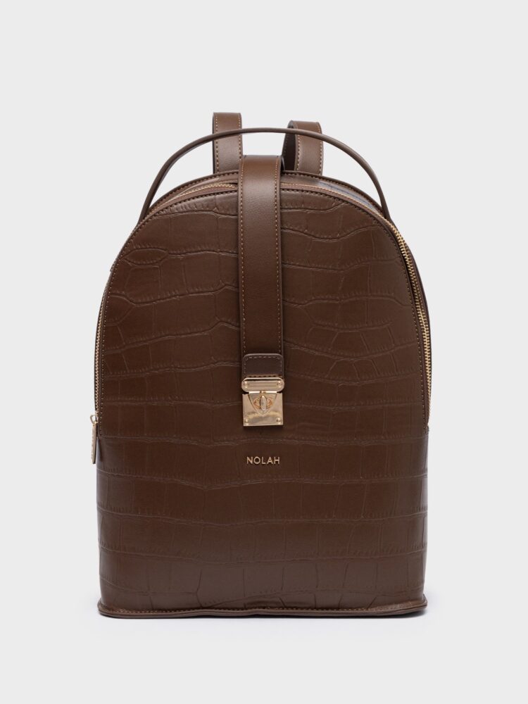 Domino Brown Backpack - Nolah