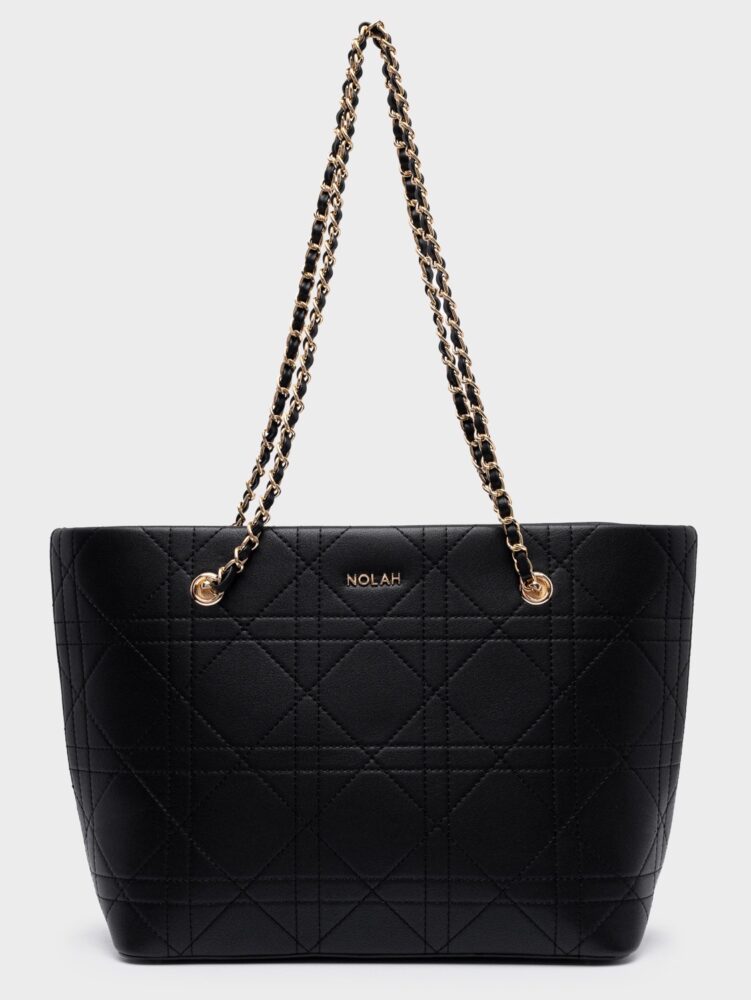 Persefoni Black Tote Bag - Nolah